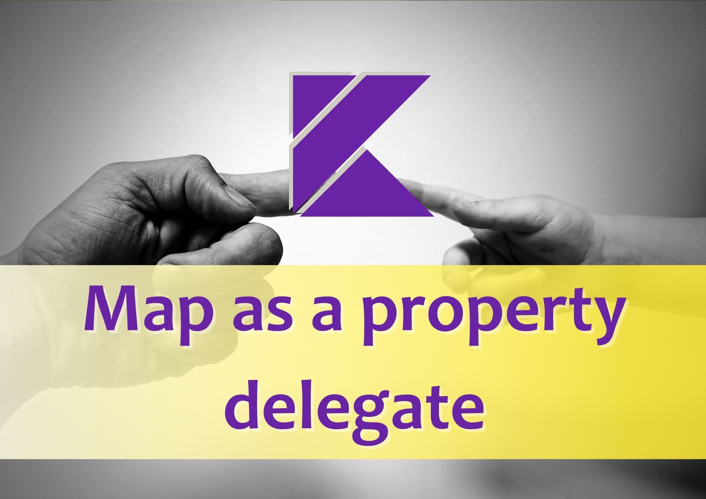 Map as a property delegate