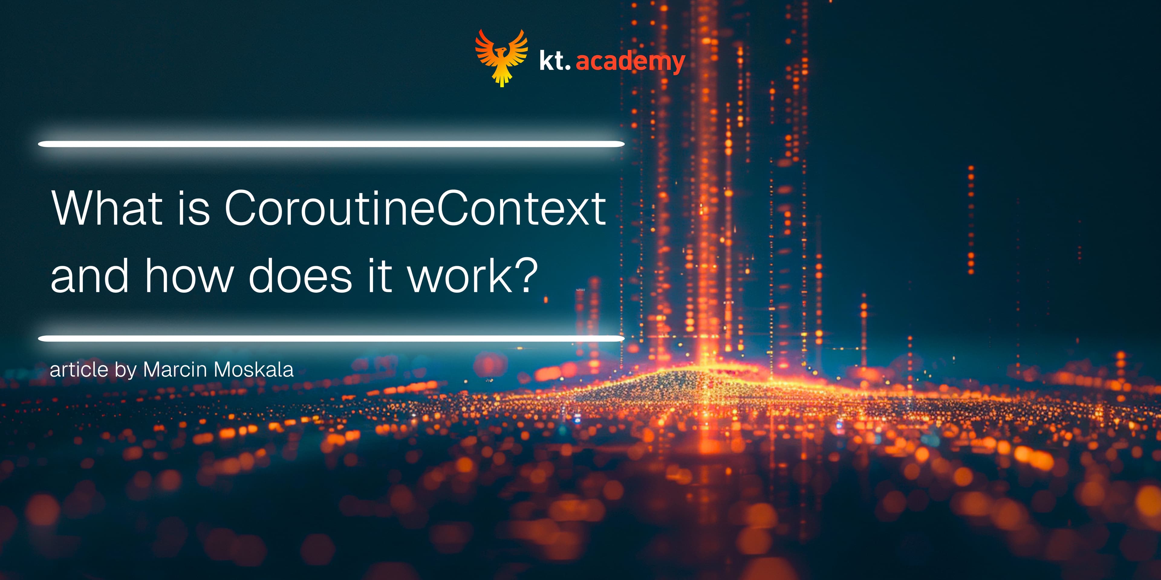 What is CoroutineContext and how does it work?