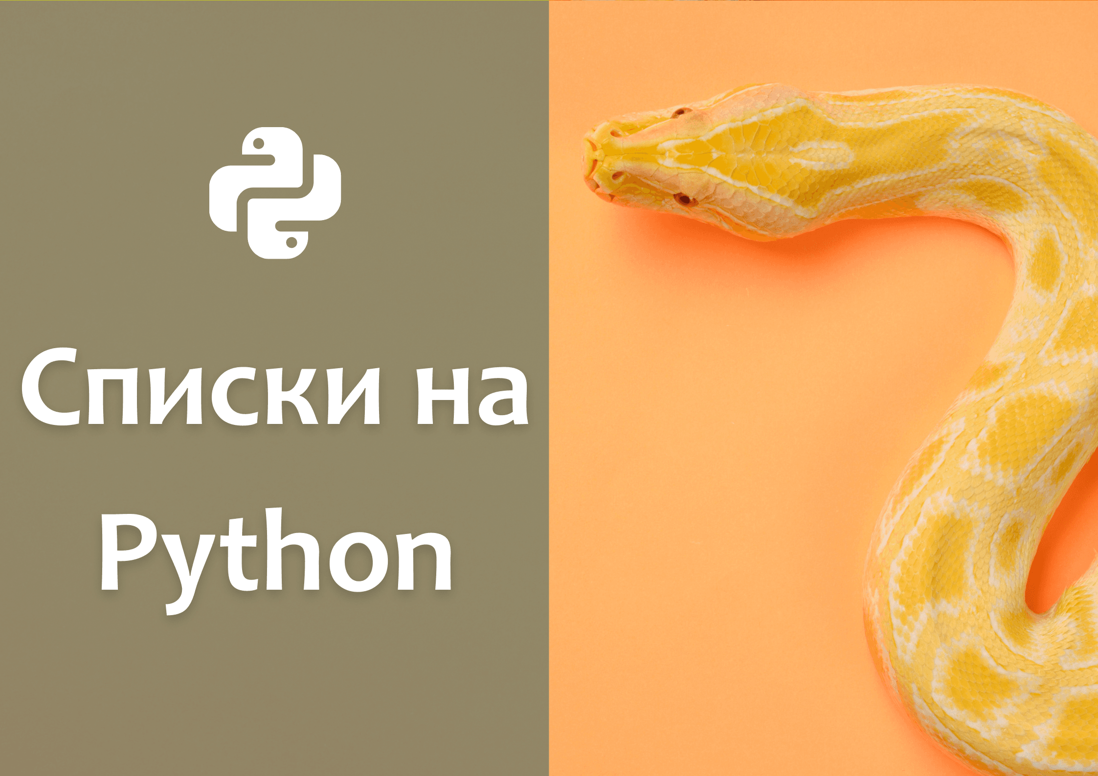 Списки на Python