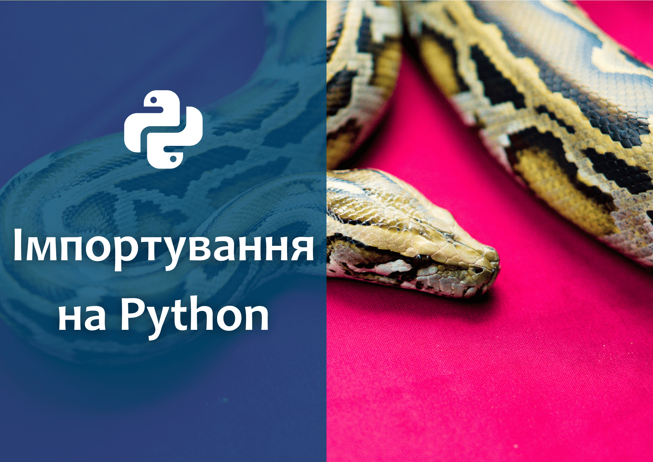 Імпортування на Python
