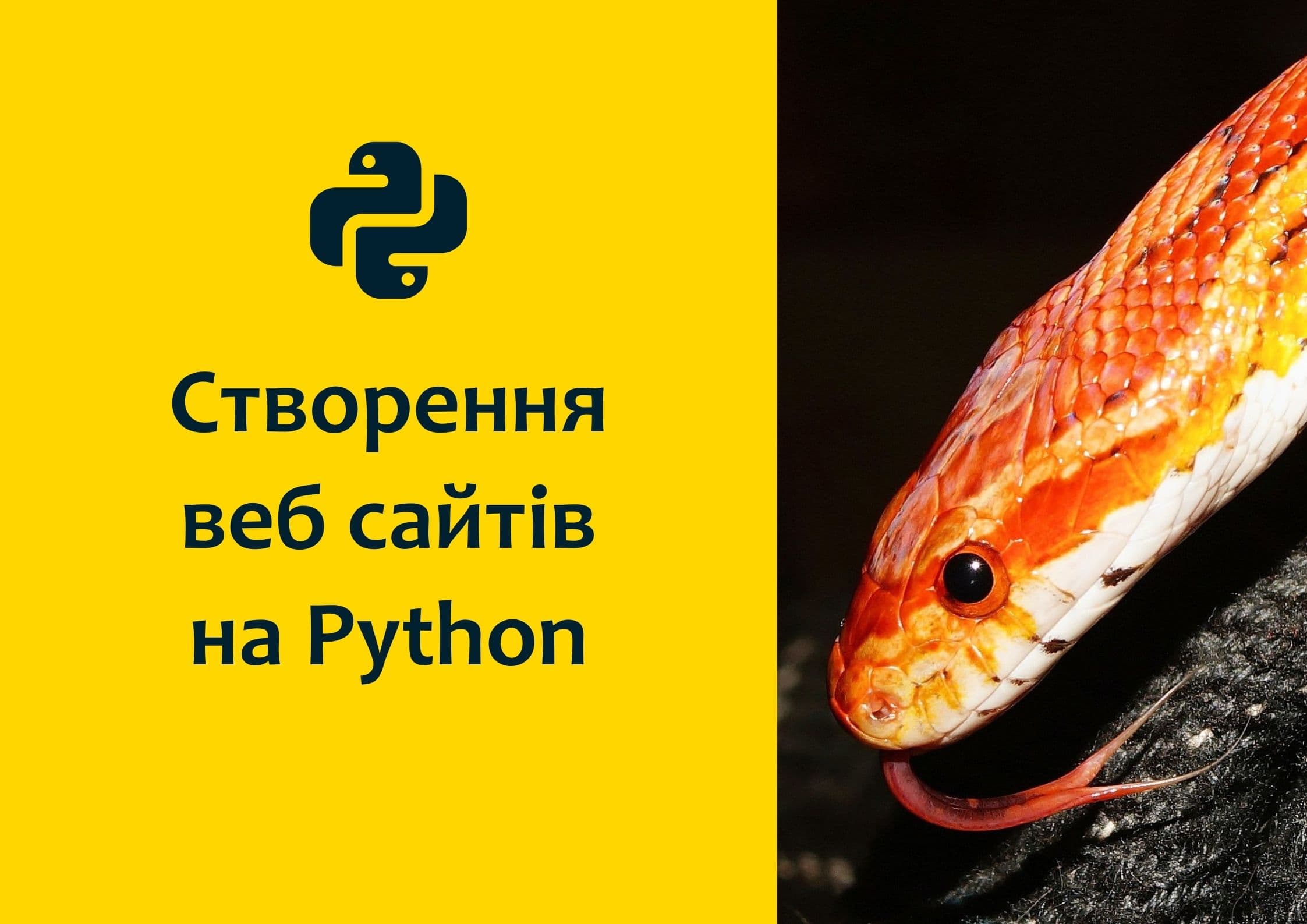 Створення веб сайтів на Python